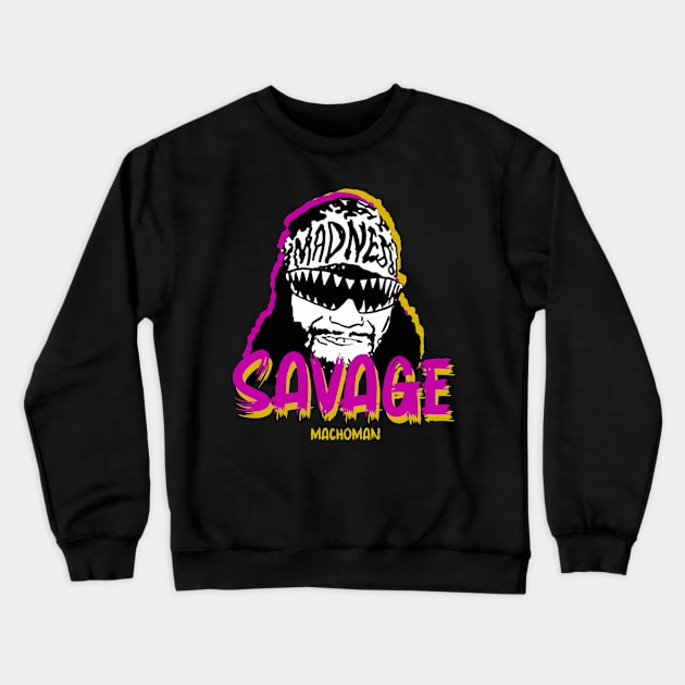 machoman randy savage Crewneck Sweatshirt by Nashida Said